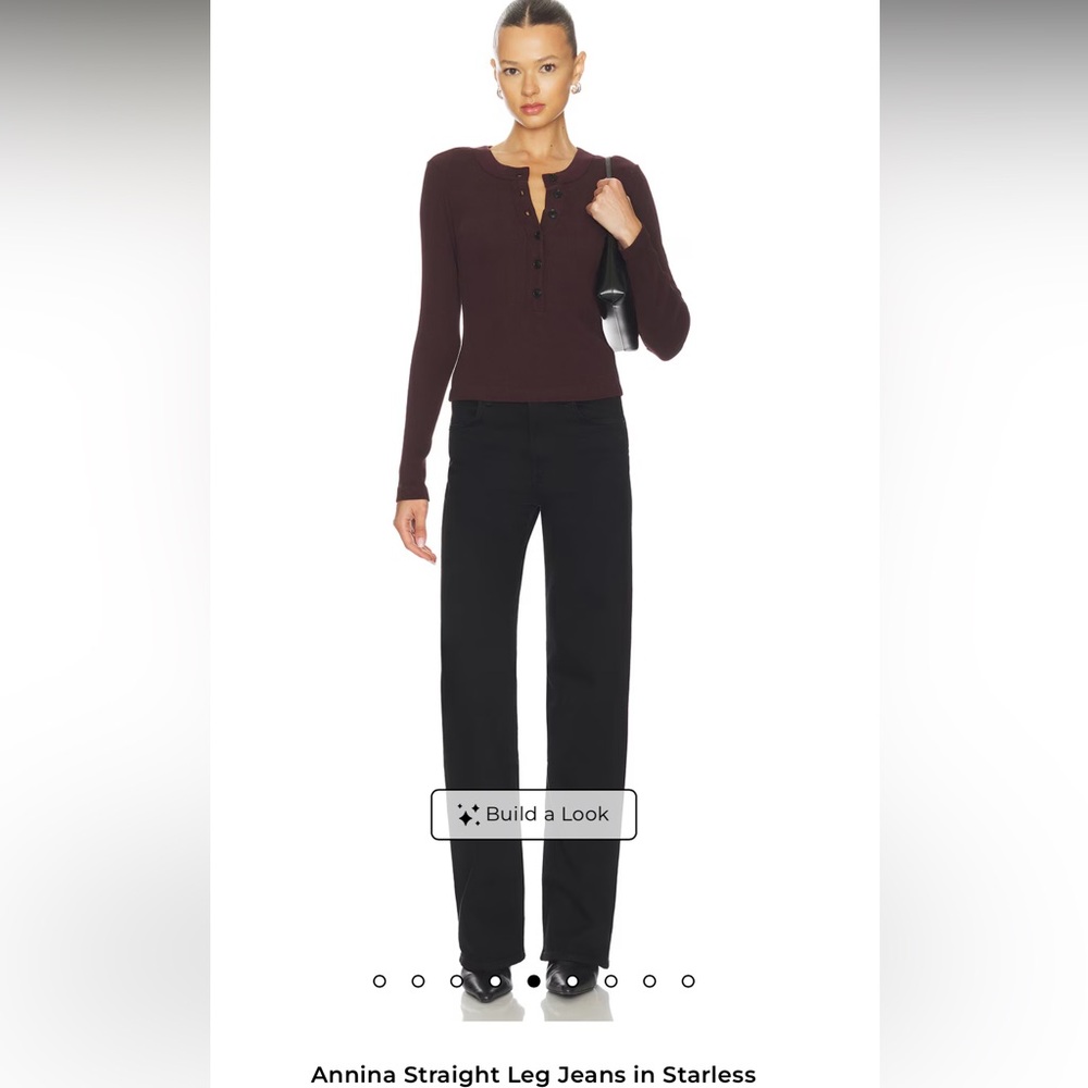 Classic Black Women's Jeans. Citizen of Humanity Annina Jean.